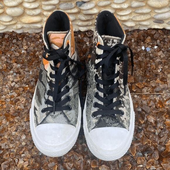 Converse Chuck Taylor II All Star Hi-Top Sneakers Women's 9/Men's 7 Camo Sun - Picture 2 of 13